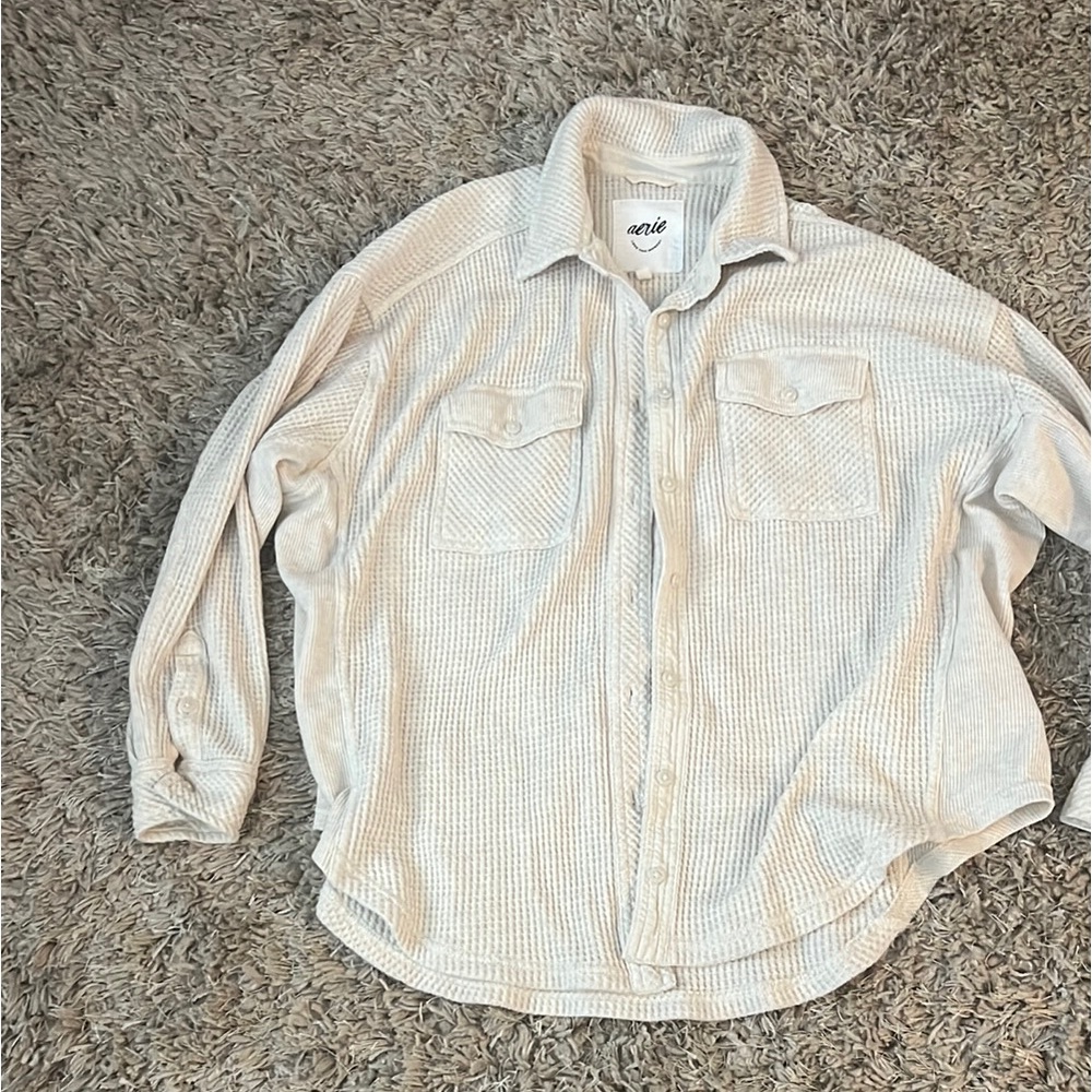 Aerie Cream Shirt